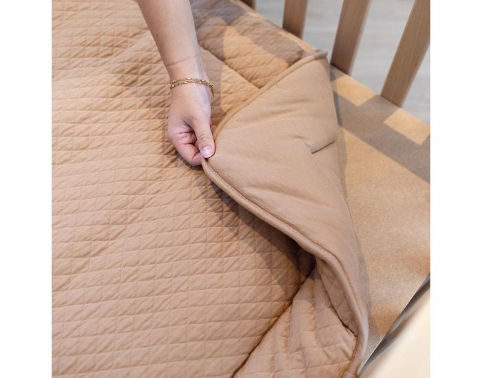 BEMINI Tapis de Parc et Jeu Pady - Quilted Jersey - 100 x 100 cm (44)