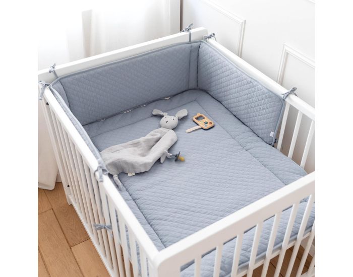 BEMINI Tapis de Parc et Jeu Pady - Quilted Jersey - 100 x 100 cm (46)