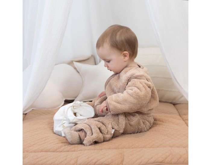 BEMINI Tapis de Parc et Jeu Pady - Quilted Jersey - 100 x 100 cm (9)