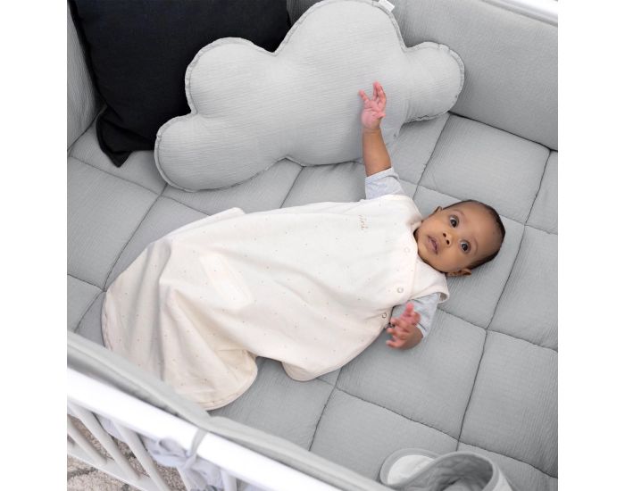 BEMINI Tapis de Parc et Jeu Pady - Tetra Jersey - 100 x 100 cm (2)