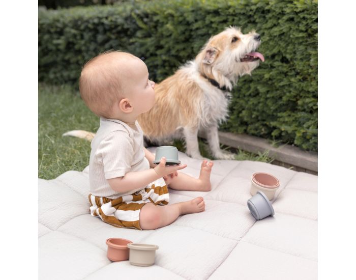 BEMINI Tapis de Parc et Jeu Pady - Tetra Jersey - 100 x 100 cm (17)