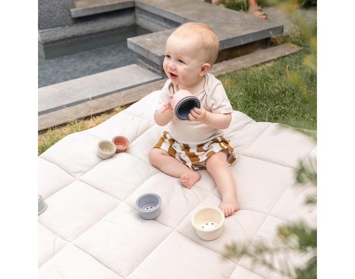 BEMINI Tapis de Parc et Jeu Pady - Tetra Jersey - 100 x 100 cm (27)