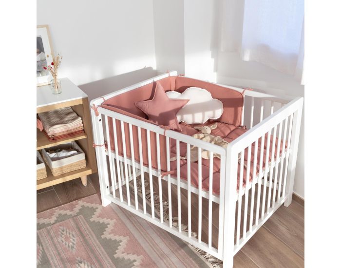 BEMINI Tapis de Parc et Jeu Pady - Tetra Jersey - 100 x 100 cm (30)