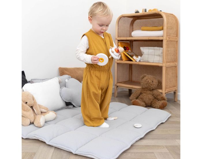 BEMINI Tapis de Parc et Jeu Pady - Tetra Jersey - 100 x 100 cm (4)