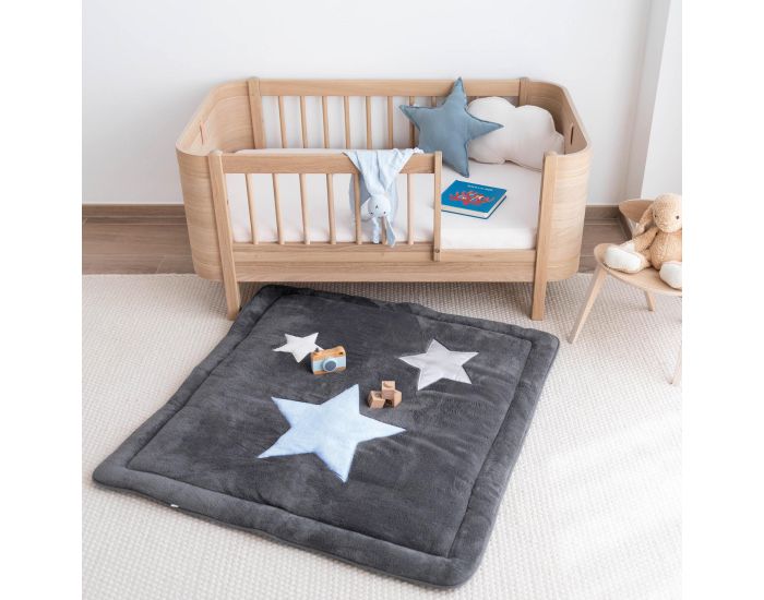 BEMINI Tapis de Parc et Jeu Pady - Softy + Terry - 75 x 95 cm (2)