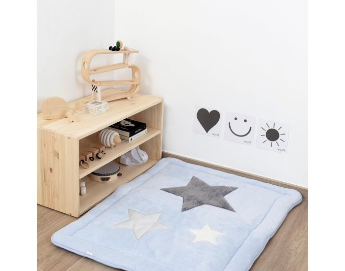 BEMINI Tapis de Parc et Jeu Pady - Softy + Terry - 75 x 95 cm (14)