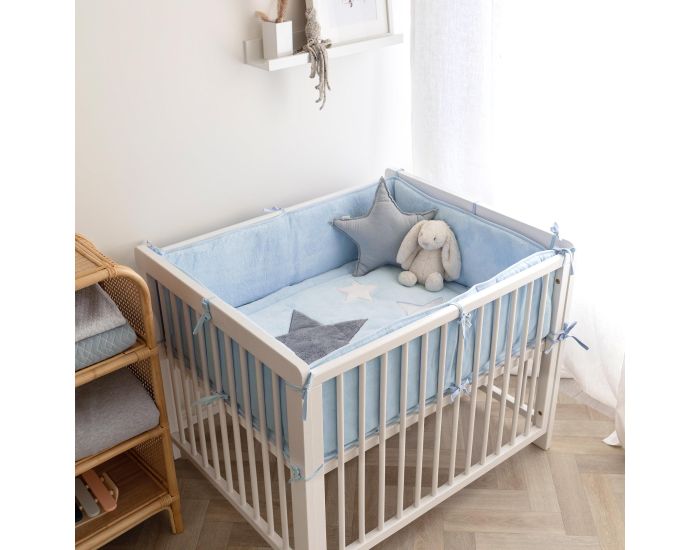 BEMINI Tapis de Parc et Jeu Pady - Softy + Terry - 75 x 95 cm (17)