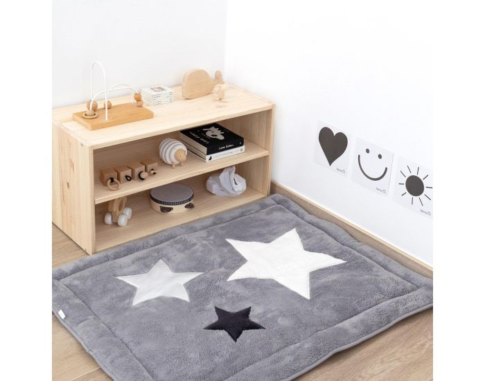 BEMINI Tapis de Parc et Jeu Pady - Softy + Terry - 75 x 95 cm (19)