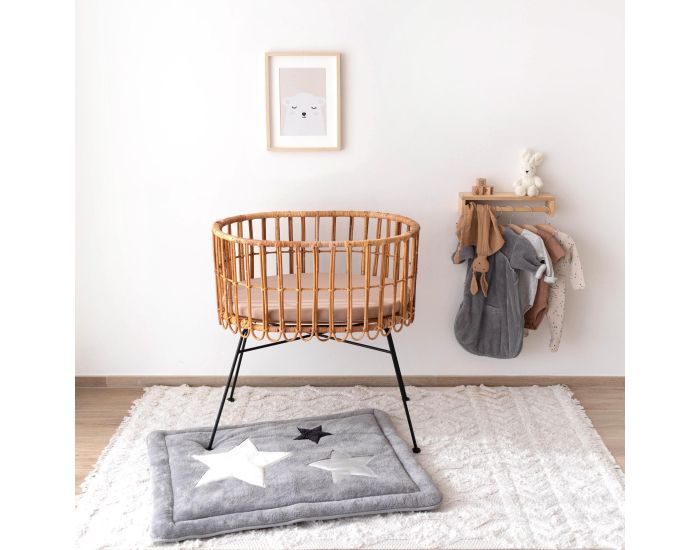 BEMINI Tapis de Parc et Jeu Pady - Softy + Terry - 75 x 95 cm (20)