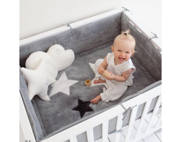 BEMINI Tapis de Parc et Jeu Pady - Softy + Terry - 75 x 95 cm (21)