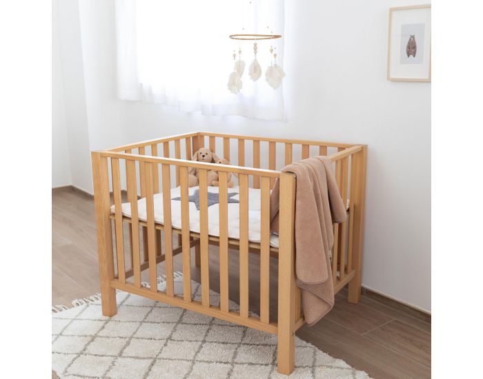 BEMINI Tapis de Parc et Jeu Pady - Softy + Terry - 75 x 95 cm (4)