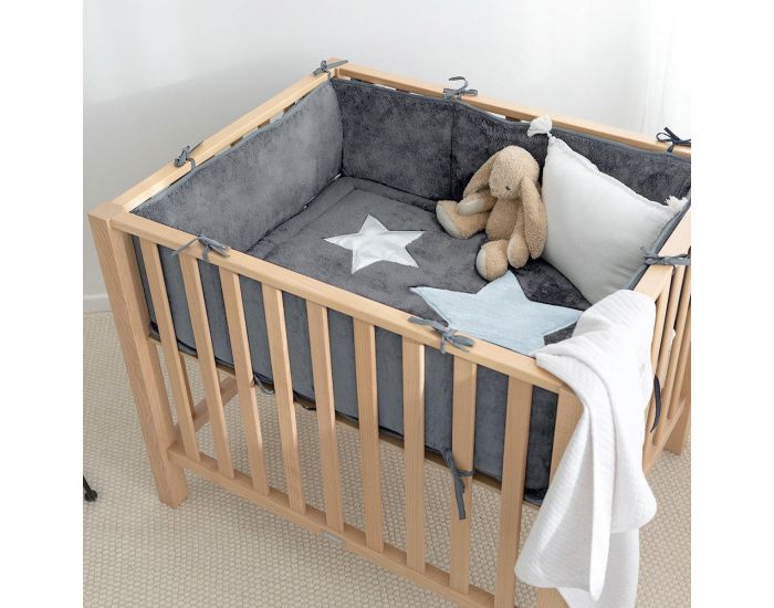 BEMINI Tapis de Parc et Jeu Pady Softy Terry - 100 x 100 cm (1)