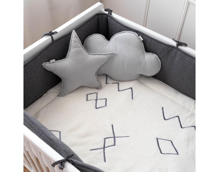 BEMINI Tapis de Parc et Jeu Pady Softy Terry - 100 x 100 cm (6)