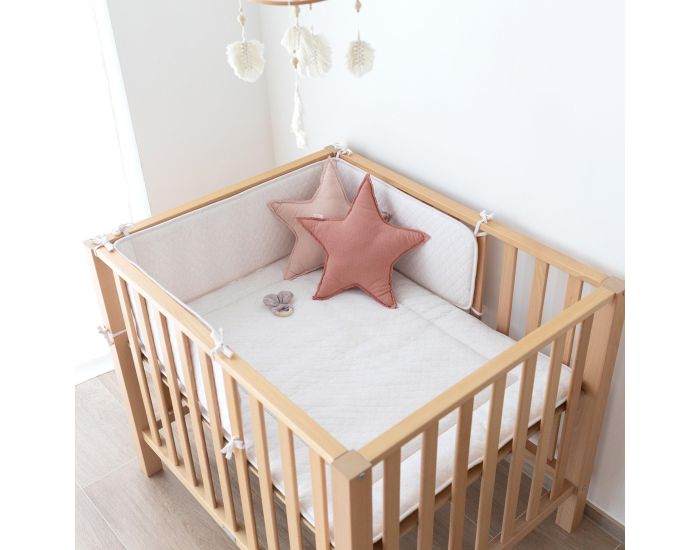 BEMINI Tapis de Parc et Jeu Pady - Quilted Jersey - 75 x 95 cm (16)