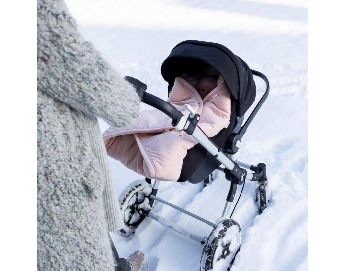 BEMINI Nid d'Ange BISIDE Ouatin� Pady - Tetra Jersey + Teddy - 0 � 12 Mois (21)