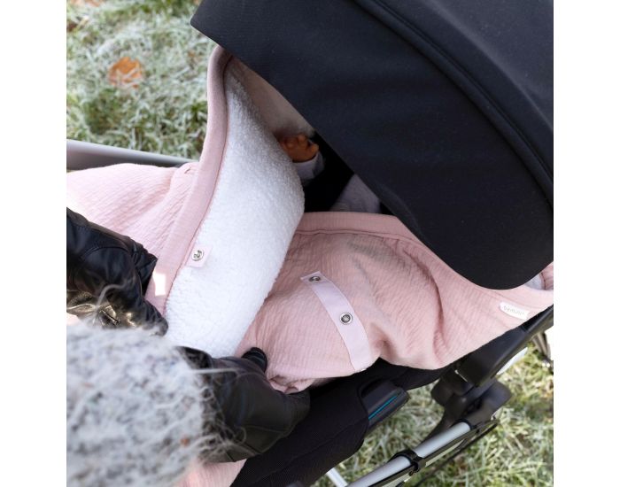 BEMINI Nid d'Ange BISIDE Ouatin� Pady - Tetra Jersey + Teddy - 0 � 12 Mois (22)