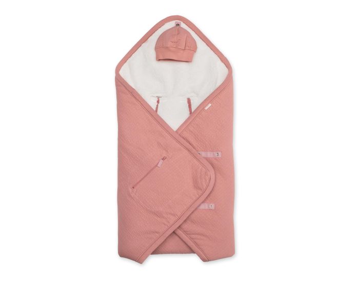 BEMINI Nid d'Ange BISIDE Ouatin� Pady - Tetra Jersey + Teddy - 0 � 12 Mois (25)