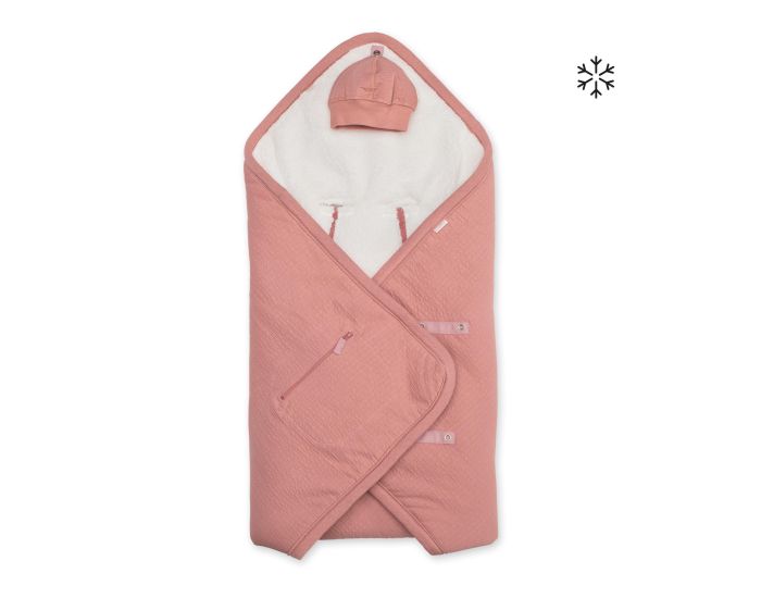 BEMINI Nid d'Ange BISIDE Ouatin� Pady - Tetra Jersey + Teddy - 0 � 12 Mois (26)