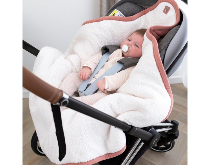 BEMINI Nid d'Ange BISIDE Ouatin� Pady - Tetra Jersey + Teddy - 0 � 12 Mois (28)