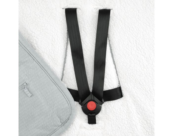 BEMINI Nid d'Ange BISIDE Ouatin� Pady - Tetra Jersey + Teddy - 0 � 12 Mois (31)