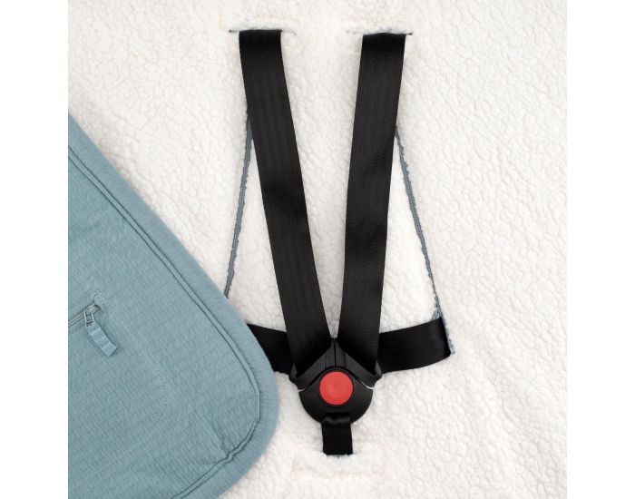 BEMINI Nid d'Ange BISIDE Ouatin� Pady - Tetra Jersey + Teddy - 0 � 12 Mois (33)