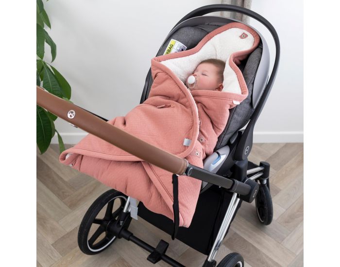 BEMINI Nid d'Ange BISIDE Ouatin� Pady - Tetra Jersey + Teddy - 0 � 12 Mois (5)