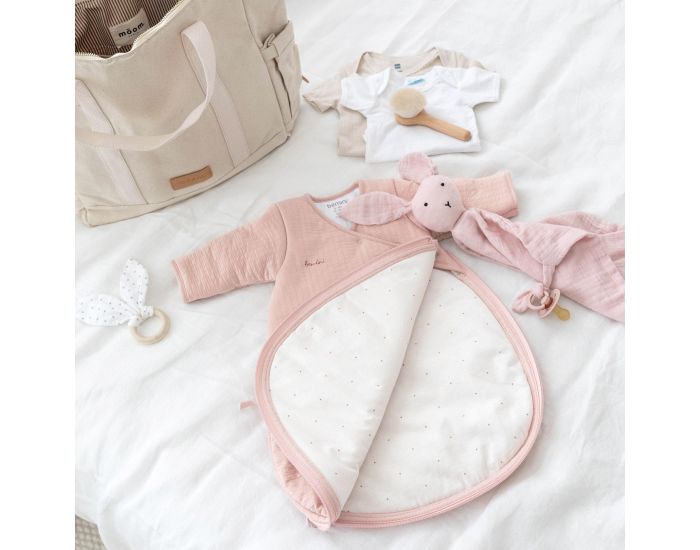 BEMINI Gigoteuse avec Moufles Pady Tetra Jersey - Hiver - Tog 3 - 0 � 1 Mois (13)