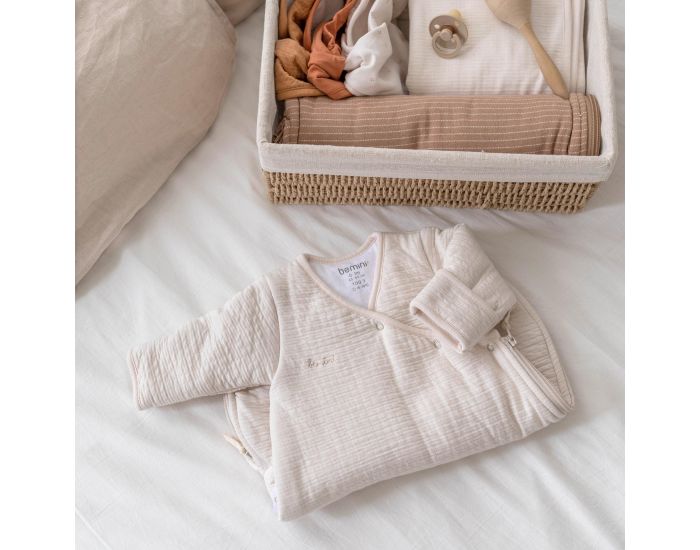 BEMINI Gigoteuse avec Moufles Pady Tetra Jersey - Hiver - Tog 3 - 0 � 1 Mois (4)