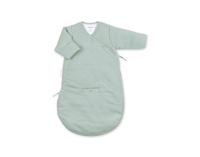 BEMINI Gigoteuse avec Moufles Pady Waffle Jersey - Bio - Hiver - Tog 2.5 - 1 � 4 Mois  (15)
