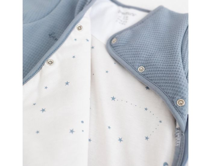 BEMINI Gigoteuse avec Moufles Pady Waffle Jersey - Bio - Hiver - Tog 2.5 - 1 � 4 Mois  (4)