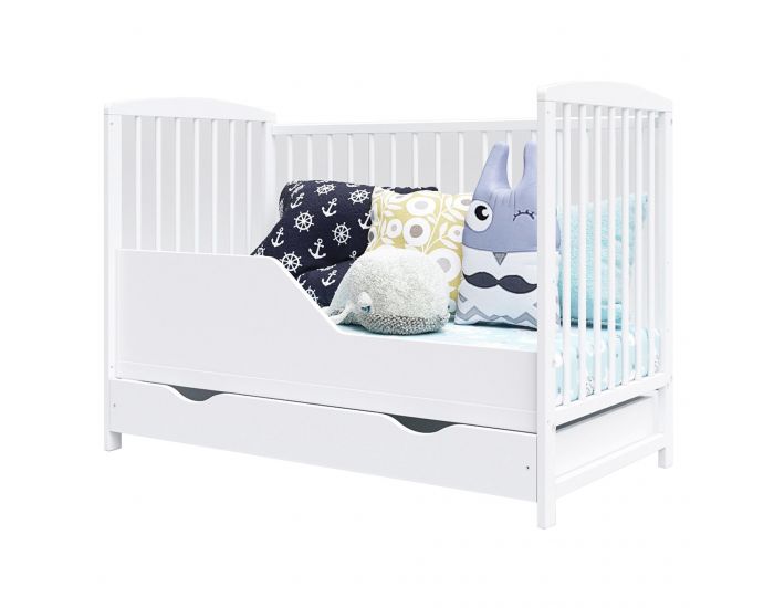 PREMIERS MOMENTS - Lit B�b� Evolutif avec Tiroir - Nina - 120x60 cm (4)