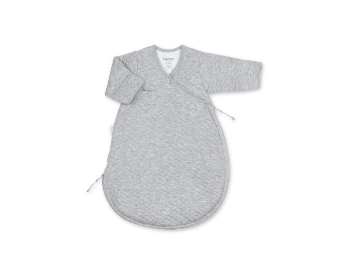 BEMINI Gigoteuse avec Moufles - Quilted Jersey - Tog 1.5 - 0 � 1 Mois  Grey mix (7)