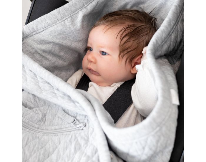 BEMINI Nid d'Ange BISIDE - Quilted + Jersey - 0 � 12 mois (11)