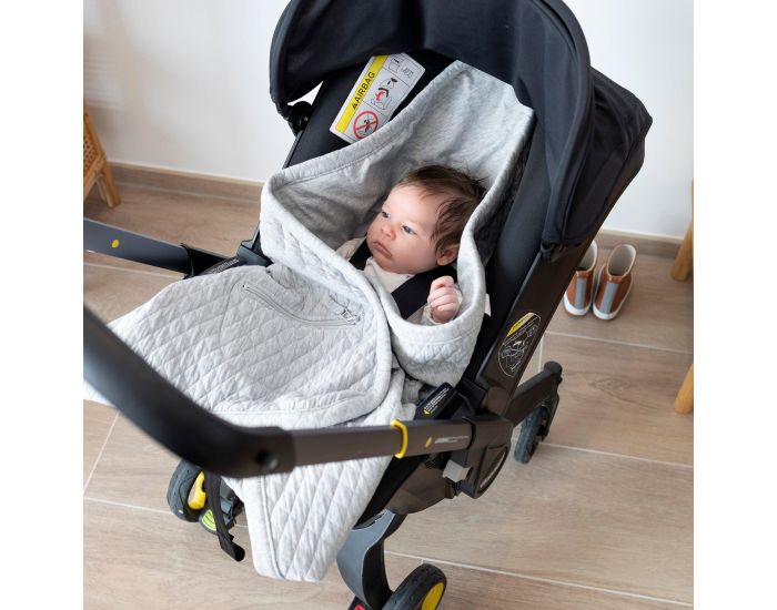 BEMINI Nid d'Ange BISIDE - Quilted + Jersey - 0 � 12 mois (3)