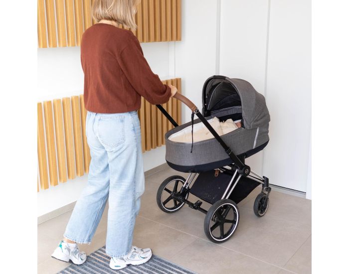 BEMINI Nid d'Ange BISIDE - Quilted + Jersey - 0 � 12 mois (25)