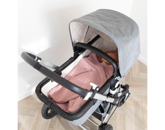 BEMINI Nid d'Ange BISIDE - Quilted + Jersey - 0 � 12 mois (33)