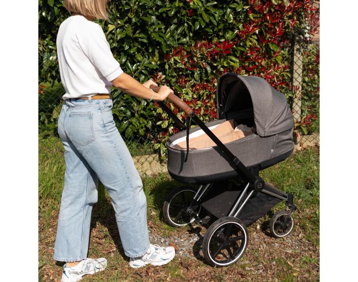 BEMINI Nid d'Ange BISIDE - Quilted + Jersey - 0 � 12 mois (38)