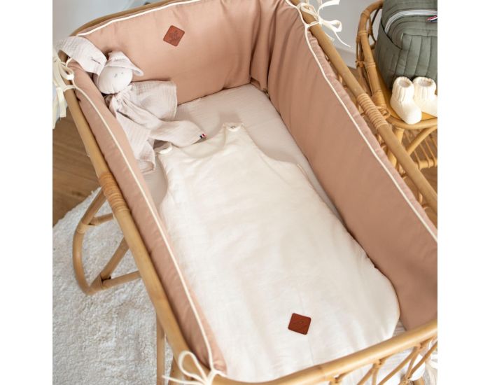 SEVIRA KIDS - Gigoteuse - Et� - en Lin Lav� - P�che - Tog 1  (2)