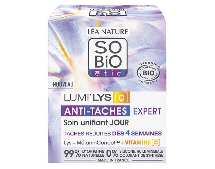 SO'BIO ETIC Soin Jour Unifiant Eclat Anti-Tches - Lumi'lys [C] - 50 ml (1)
