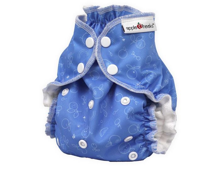 APPLECHEEKS Couches Lavables Pack Mini Test - TE2 - Taille Unique (2.8-16kg)  (4)