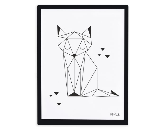 LILIPINSO Affiche Seule - Origami - Renard (3)