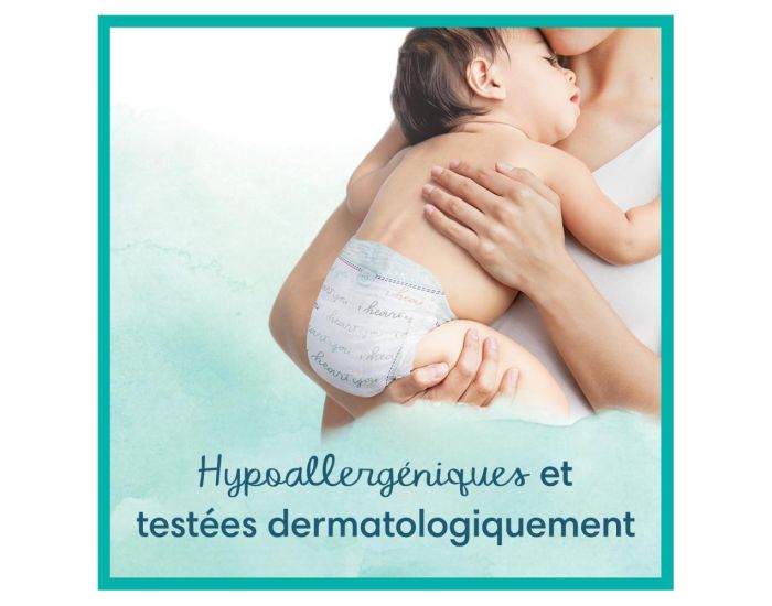 PAMPERS 62 Couches Harmonie - Taille 6 - 13kg + (2)