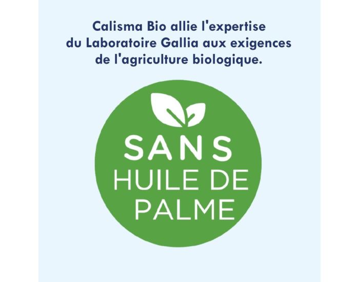 GALLIA 3 Bo�tes de Lait en Poudre - Calisma 1 Bio (3 x 800 g) - De 0 � 6 Mois (1)