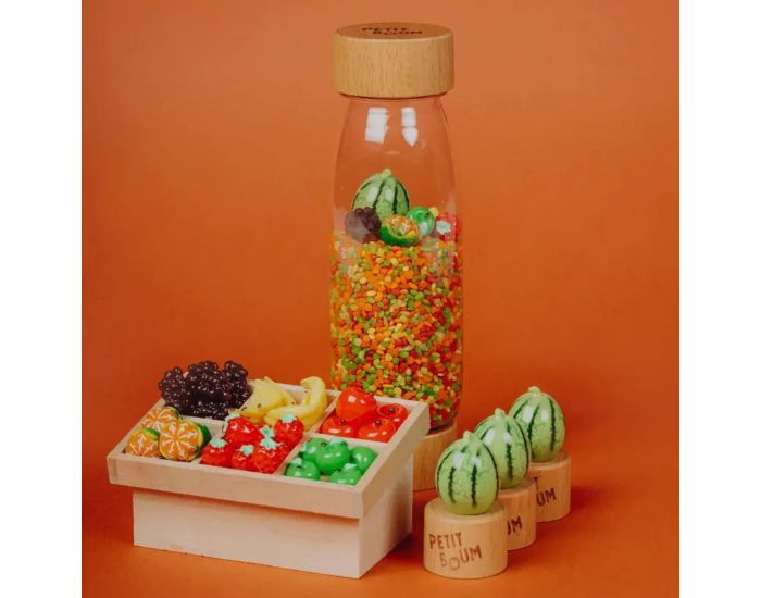 PETIT BOUM Bouteille Sensorielle - Learn Fruits - D�s 6 mois (4)
