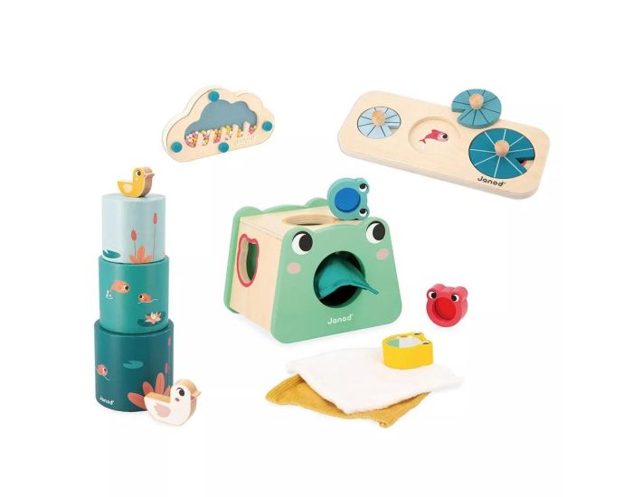 JANOD Coffret d'Eveil Sensoriel - 12 mois (1)