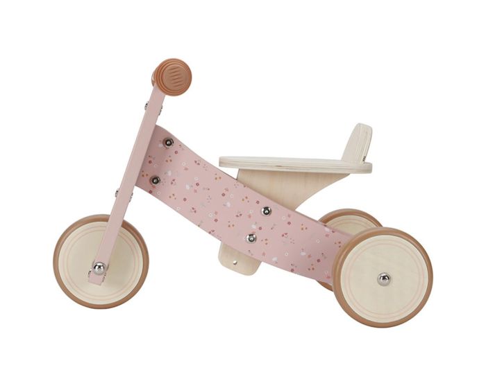 LITTLE DUTCH Tricycle en Bois - Rose - D�s 12 mois (1)