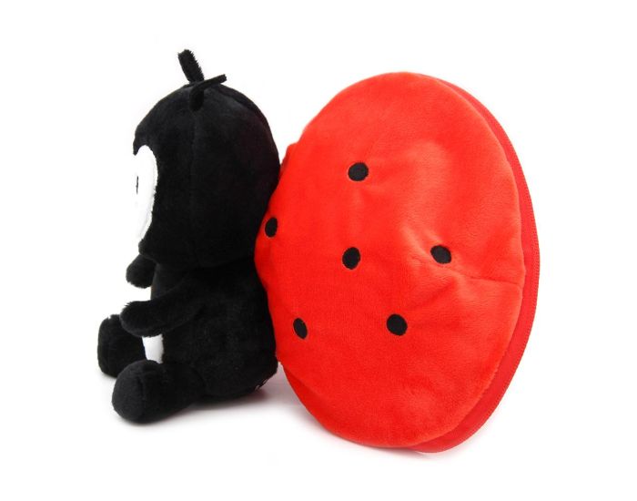 LES D�GLINGOS Peluche Flipetz - Coccinelle Tomate - D�s 12 mois (2)