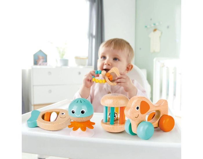 HAPE TOYS Coffret Jouets Sensoriels 1er �ge - D�s la naissance (1)