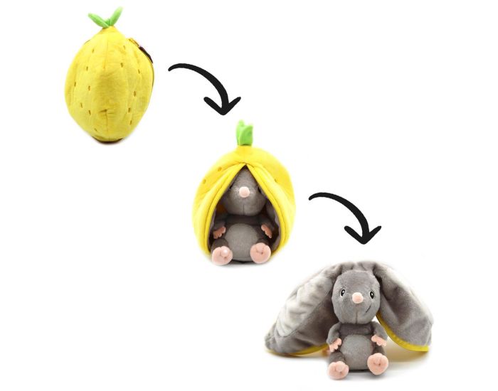 LES D�GLINGOS Peluche Flipetz - Souris Citron - D�s 12 mois (3)