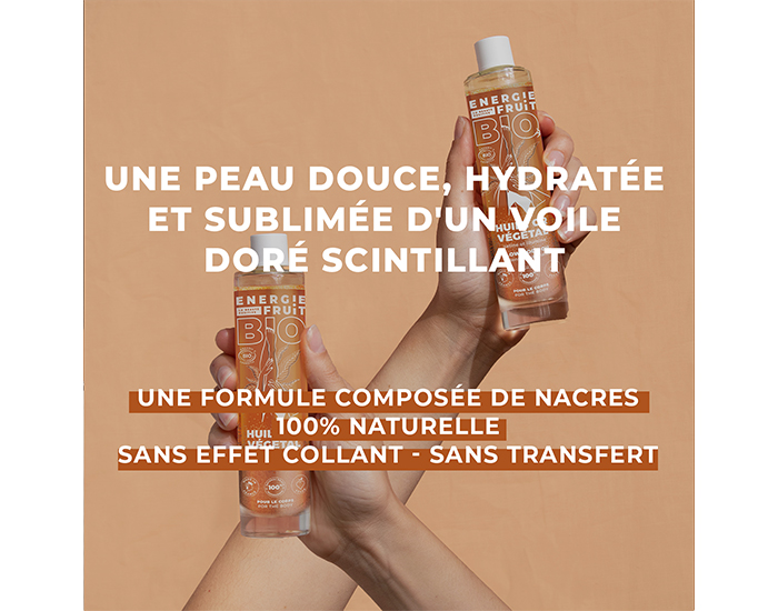 ENERGIE FRUIT Mon Huile Or Vgtal - 100 ml (4)